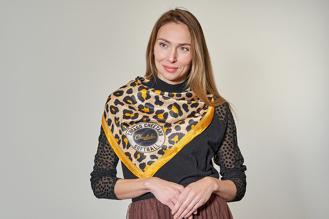 How 100% Silk Scarves Created Custom Branded Apparel by Alesia Chaika Art4Brand.com