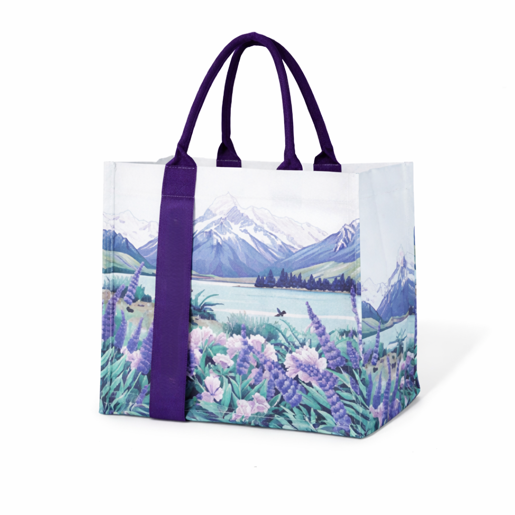 ART+LOGO Full Color Custom Printed Canvas Bag -Random Sample
