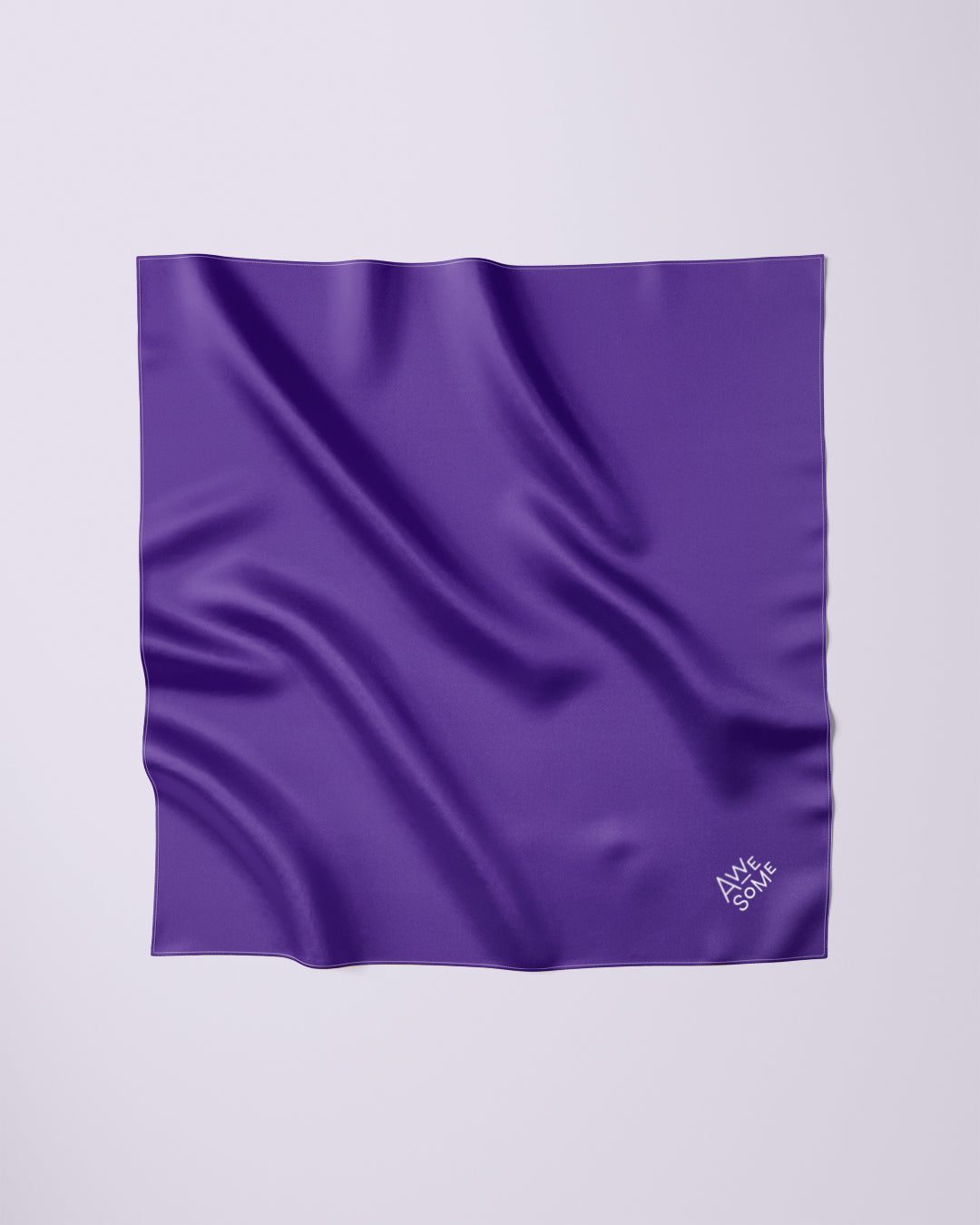 CUSTOM PRINTED 100% Mulberry Silk Scarf 21"x21" - Random Sample