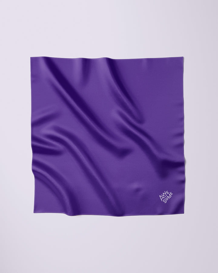 CUSTOM PRINTED 100% Mulberry Silk Scarf 21"x21" - Random Sample