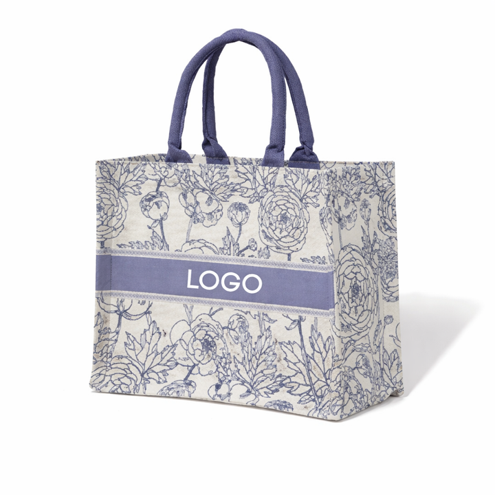 ART+LOGO Full Color Custom Printed Canvas Bag -Random Sample