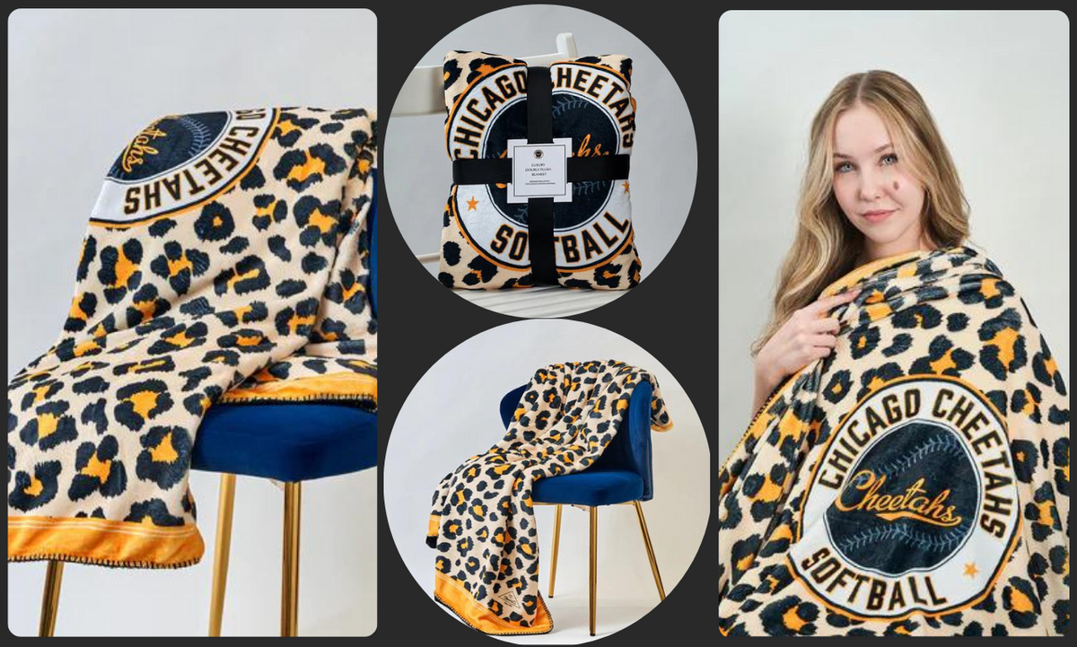 Custom Printed Logo Luxury Plush Fleece Throw Blankets – art4brand