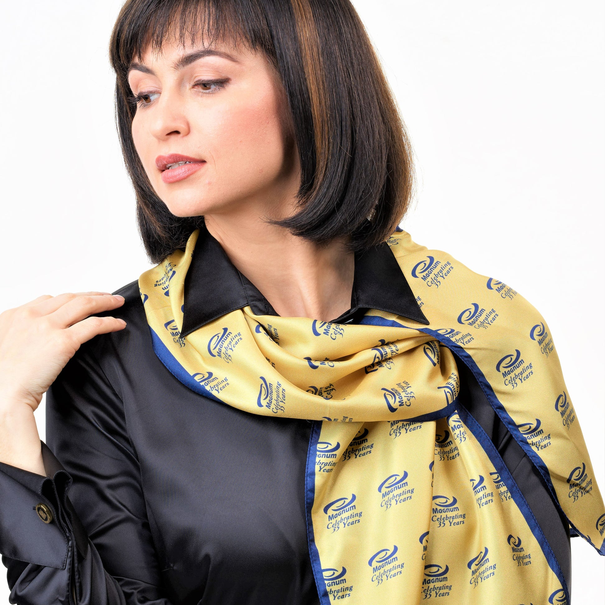 Corporate branded scarves Clearance
